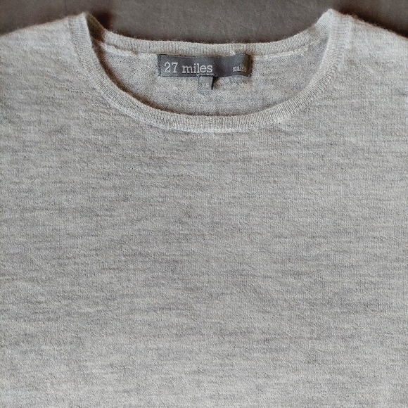 27 Miles Malibu Tops - Cashmere 27 Miles Malibu gray blouse size XS